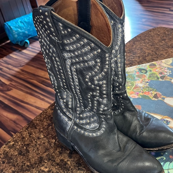 Frye Rivet Cowboy Boots - Picture 5 of 5